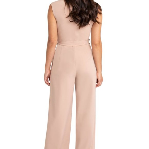 BLACK HALO Brittan Wide-Leg Jumpsuit 2, 6 - Picture 3 of 4